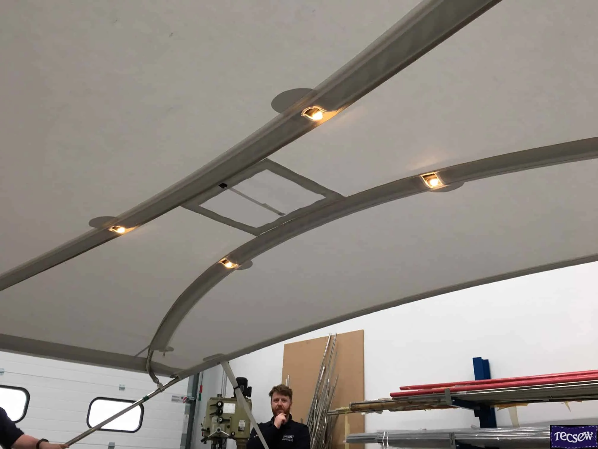 Bimini Lights using customers lights