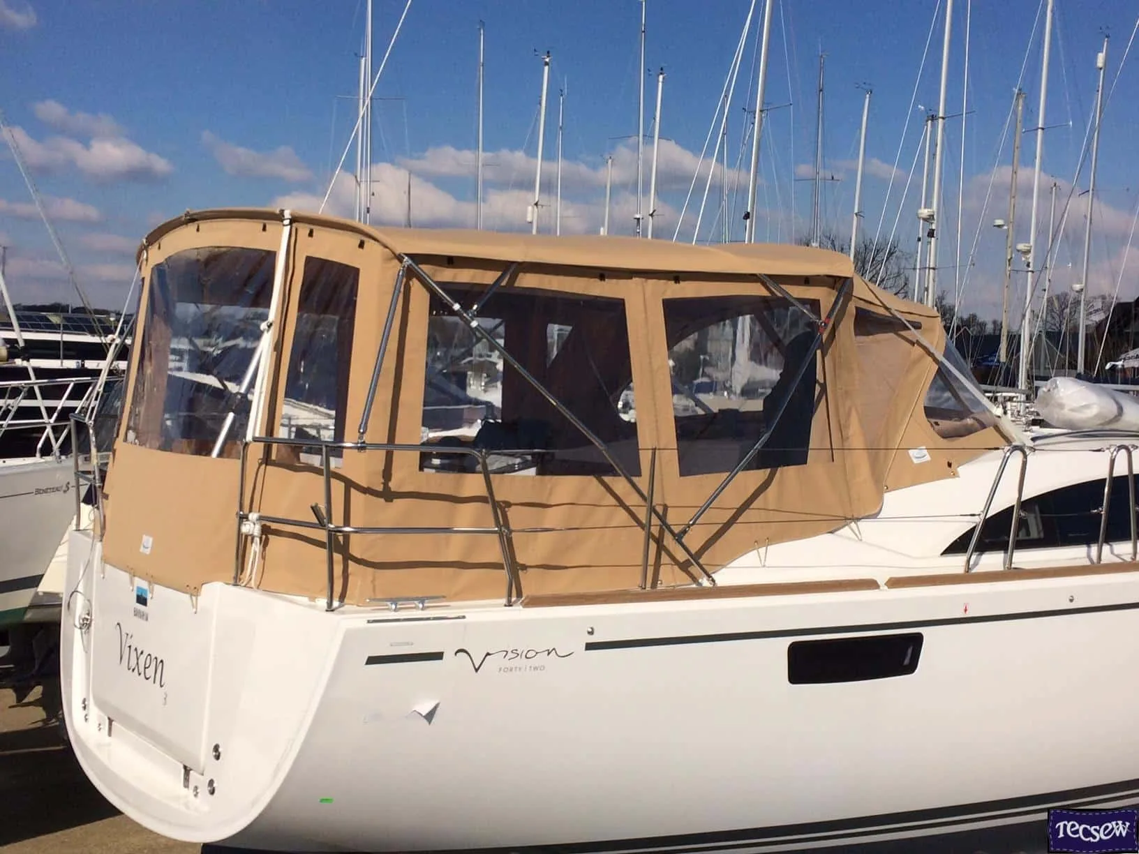 Bimini Conversion - Bimini Enclosure - Sailing Yacht