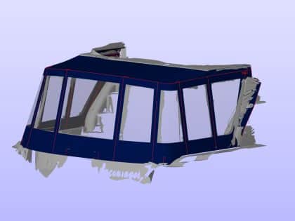 Princess 460 Replacement Cockpit Enclosure, ENCOURAGER