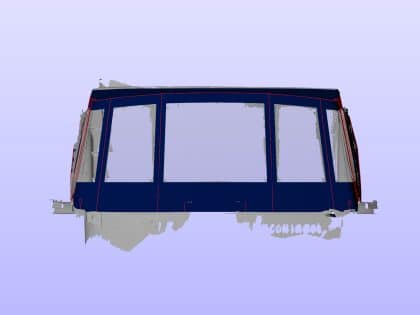 Princess 460 Replacement Cockpit Enclosure, ENCOURAGER