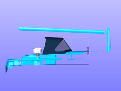 Bavaria C42 Sprayhood