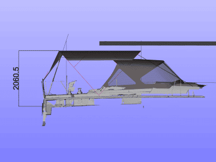 Hanse 460 Bimini