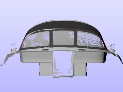 Bavaria Cruiser 51 recover Sprayhood for factory fit original