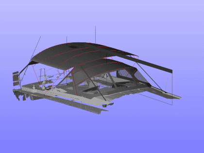 Hanse 460 Bimini