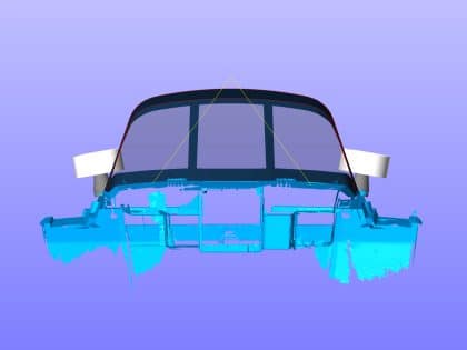 Bavaria C42 Sprayhood