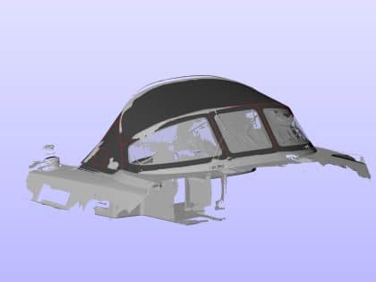 Bavaria Cruiser 51 recover Sprayhood for factory fit original