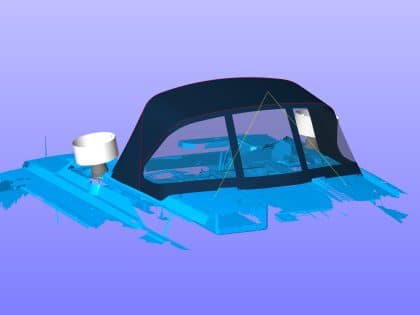 Bavaria C42 Sprayhood