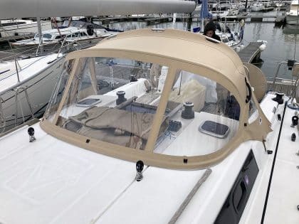 Dufour 335 GL Sprayhood Recover for factory fit original