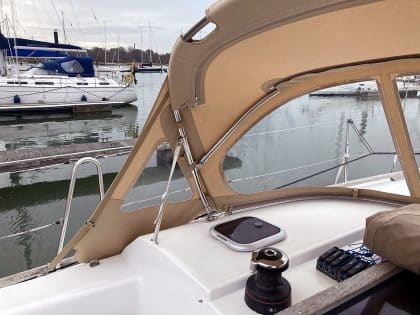 Dufour 335 GL Sprayhood Recover for factory fit original