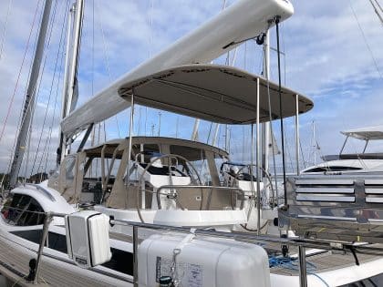 Discovery 58 Fixed Bimini Roof Canvas