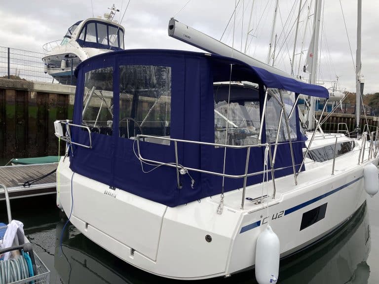 Bavaria C42 Bimini Conversion