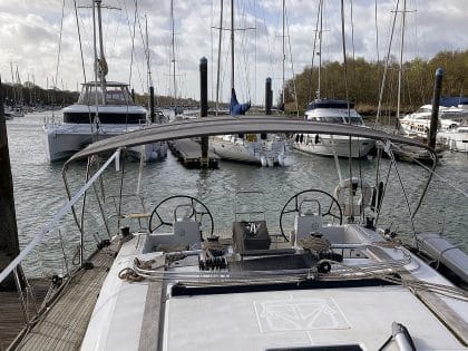 Dufour 460 Bimini with Aft Extension