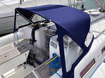 Dufour 425GL Sprayhood recover for factory fit original SEAHORSE