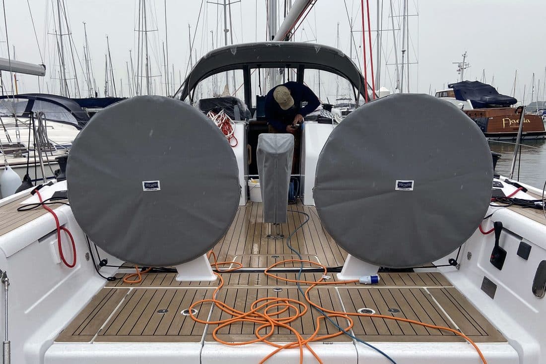 Dehler 46 SQ Wheel Covers