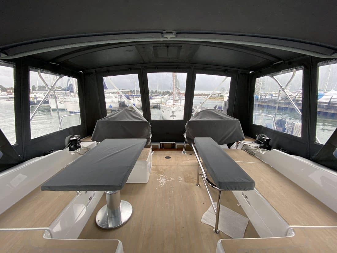 Hanse 460 Bimini Conversion