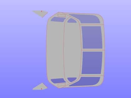 Beneteau Oceanis 55 Sprayhood Recover for Factory Fit Original