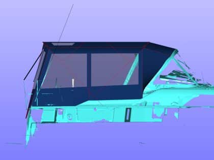 Beneteau Oceanis 40.1 Bimini Conversion to fit Tecsew Bimini and Sprayhood