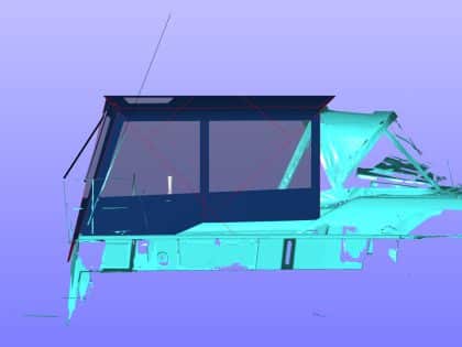 Beneteau Oceanis 40.1 Bimini Conversion to fit Tecsew Bimini and Sprayhood