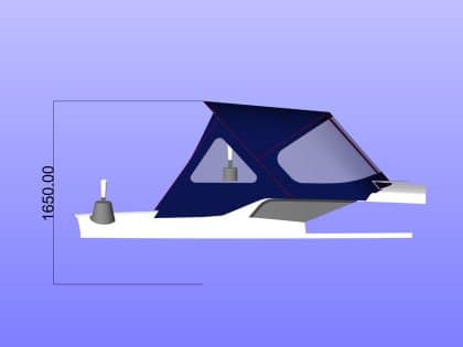 Approximate Height from Cockpit Floor