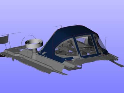 Bavaria C38 Sprayhood