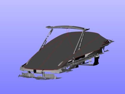 Supermarine Spearfish 32 Tonneau Cover