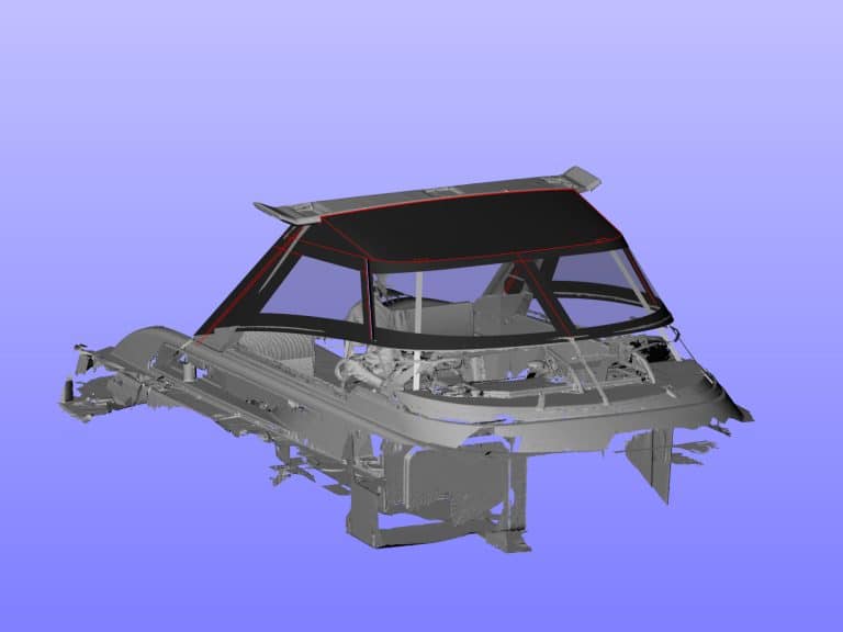 Supermarine Spearfish 32 Fore and Aft Cockpit Canopies