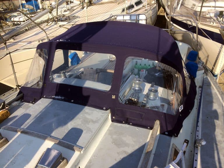 Gladiateur 35 Sprayhood