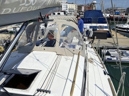 Dufour 350 Sprayhood