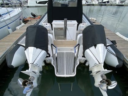 Mercury 300 Outboard Fitted Engine Covers in Odyssey Softtouch Fabric
