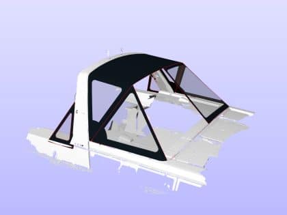 Beneteau Oceanis 48 Factory Fit Sprayhood Recover
