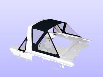 Beneteau Oceanis 48 Factory Fit Sprayhood Recover