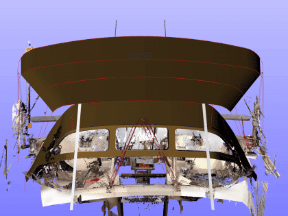 Moody 45 Classic 2 Part Bimini
