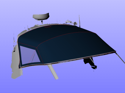 Broom 39 DACELO replacement Front Canopy