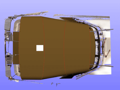 Moody 45 Classic 2 Part Bimini
