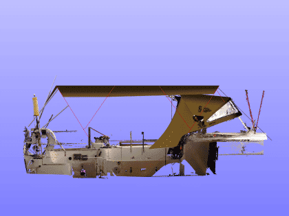 Moody 45 Classic 2 Part Bimini