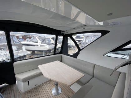 Sealine S330 Cockpit Canopy and Windscreen Side Infill Panels