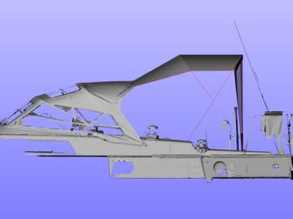 X4.3 Cockpit Enclosure to fit Factory Supplied Sprayhood