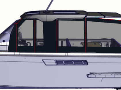 Fjord 38 Cockpit Enclosure