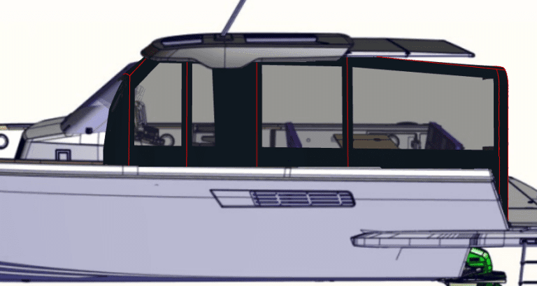 Fjord 38 Cockpit Enclosure