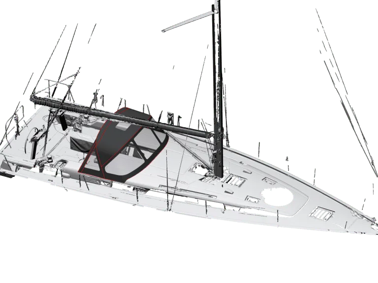 Beneteau First 44 Sprayhood Dodger