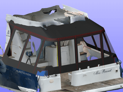 Beneteau Antares 13.8 Cockpit Enclosure