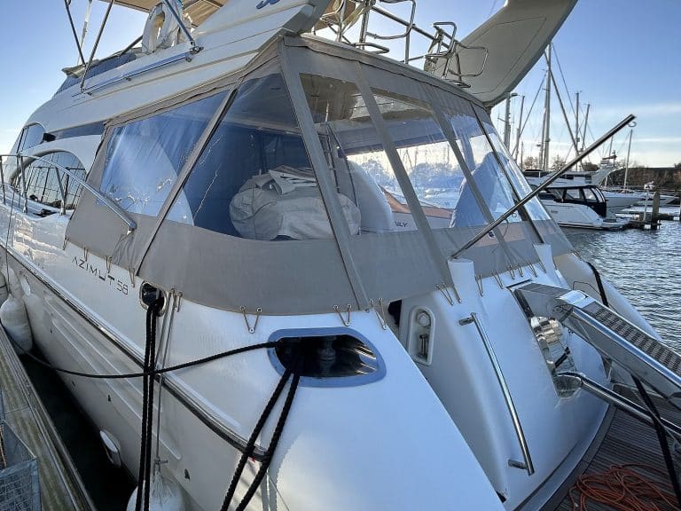 Azimut 58 Cockpit Enclosure