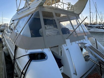 Azimut 58 Cockpit Enclosure