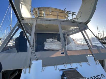 Azimut 58 Cockpit Enclosure