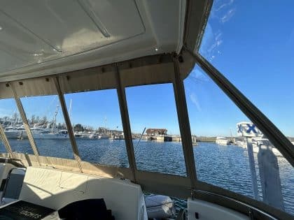 Azimut 58 Cockpit Enclosure