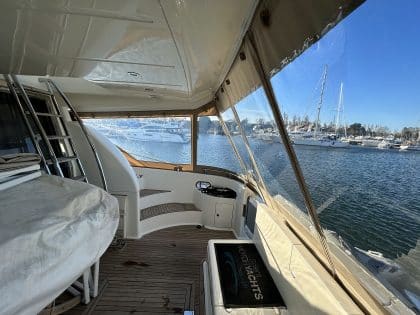 Azimut 58 Cockpit Enclosure