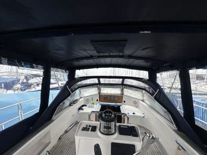 Najad 460 Bimini Conversion