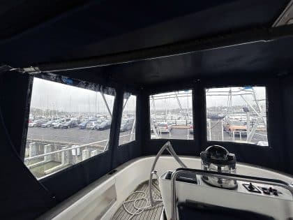 Najad 460 Bimini Conversion