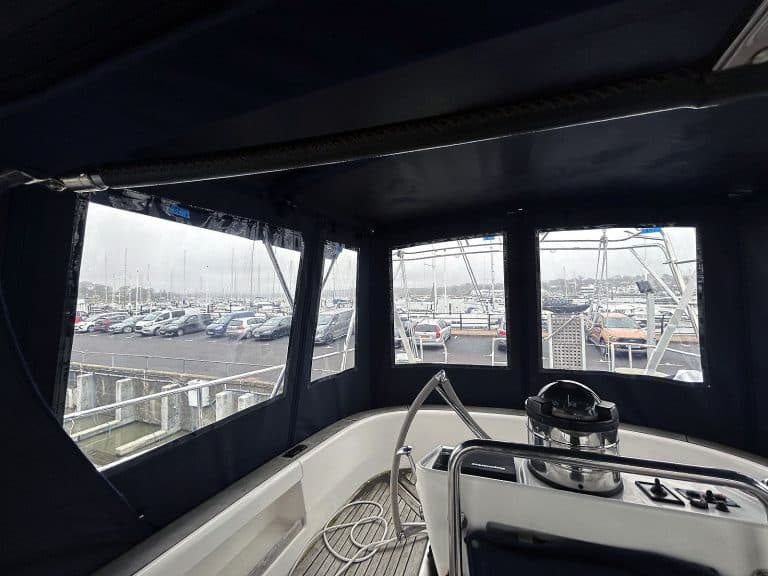 Najad 460 Bimini Conversion