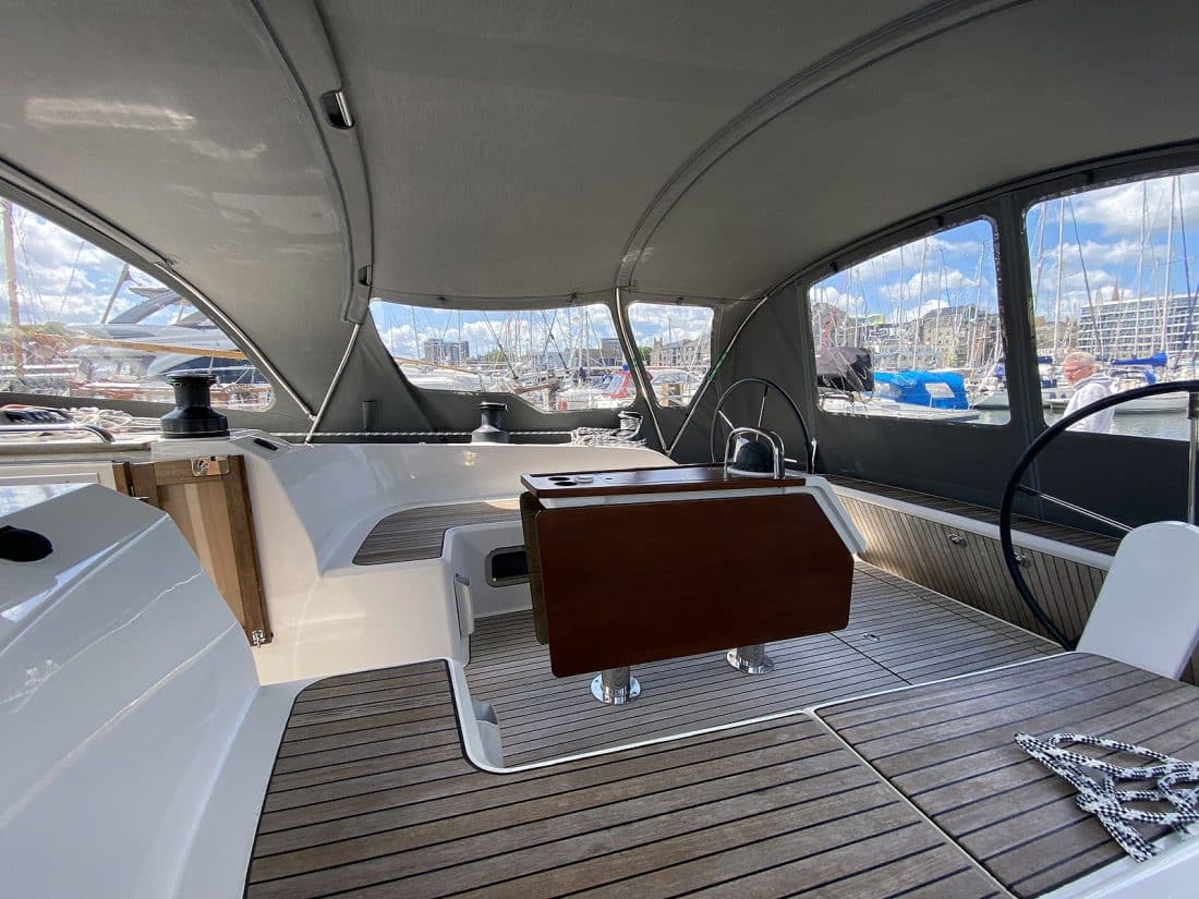 Bavaria Cruiser 51 Cockpit Enclosure to fit our Custom Design Sprayhood